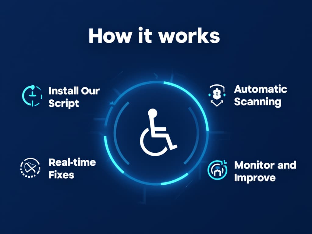 How accessibleAI works